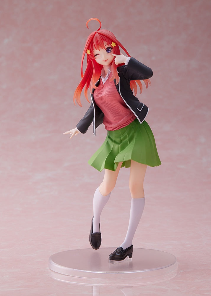 The Quintessential Quintuplets ∬ Coreful Figure – Itsuki Nakano (Uniform Ver.) Renewal Edition-Figuras-Taito-Akibara Xpress