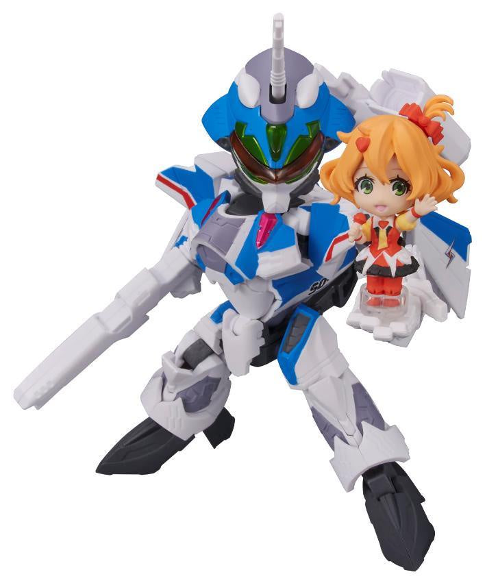 Tiny Session VF-31J SIEGFRIED with Freyja Wion-Figuras-BANDAI-Akibara Xpress