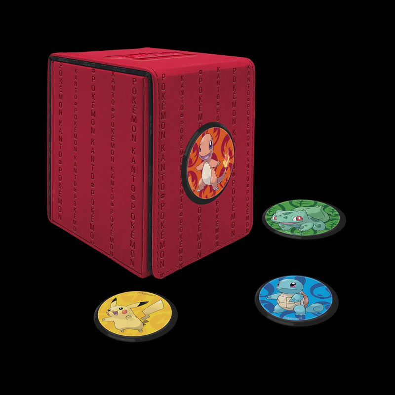 ULTRA PRO: KANTO ALCOVE CLICK DECK BOX FOR POKEMON TCG-TCG-Juegos de Mesa-Akibara Xpress