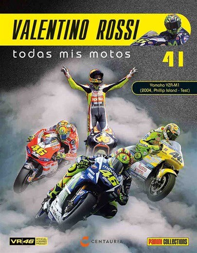 VALENTINO ROSSI PARTWORK N.41-Fasciculos Panini-Panini Facsiculos-Akibara Xpress