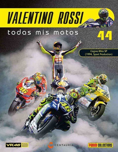 VALENTINO ROSSI PARTWORK N.44-Fasciculos Panini-Panini Facsiculos-Akibara Xpress