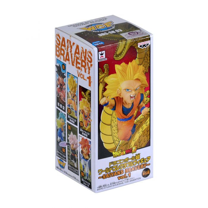 WCF Saiyans Bravery Vol.1 DBS-SB 03 GOKU SUPER SAIYAN 3-Figuras-BANPRESTO-Akibara Xpress