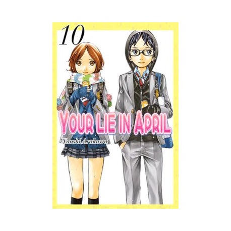 YOUR LIE IN APRIL 10 EUROPA-Mangas Españoles-MILKY WAY EDICIONES-Akibara Xpress