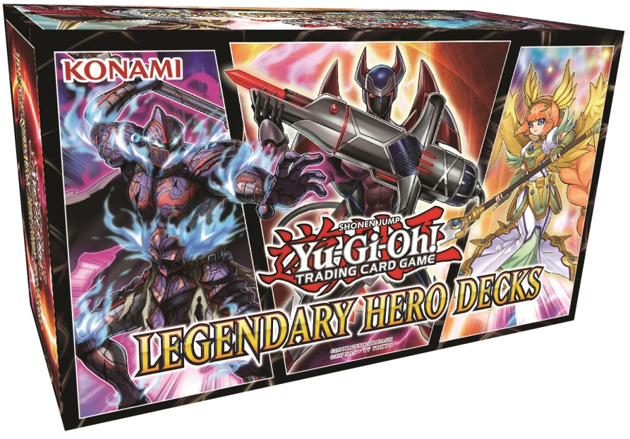 YU-GI-OH! LEGENDARY HERO DECKS ENG-TCG-Juegos de Mesa-Akibara Xpress