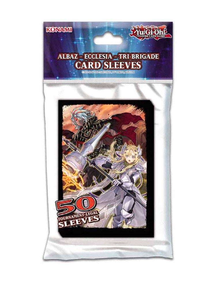 Yu-Gi-Oh! TCG: Albaz - Ecclesia - Tri-Brigade Card Sleeves MICAS-TCG-Juegos de Mesa-Akibara Xpress