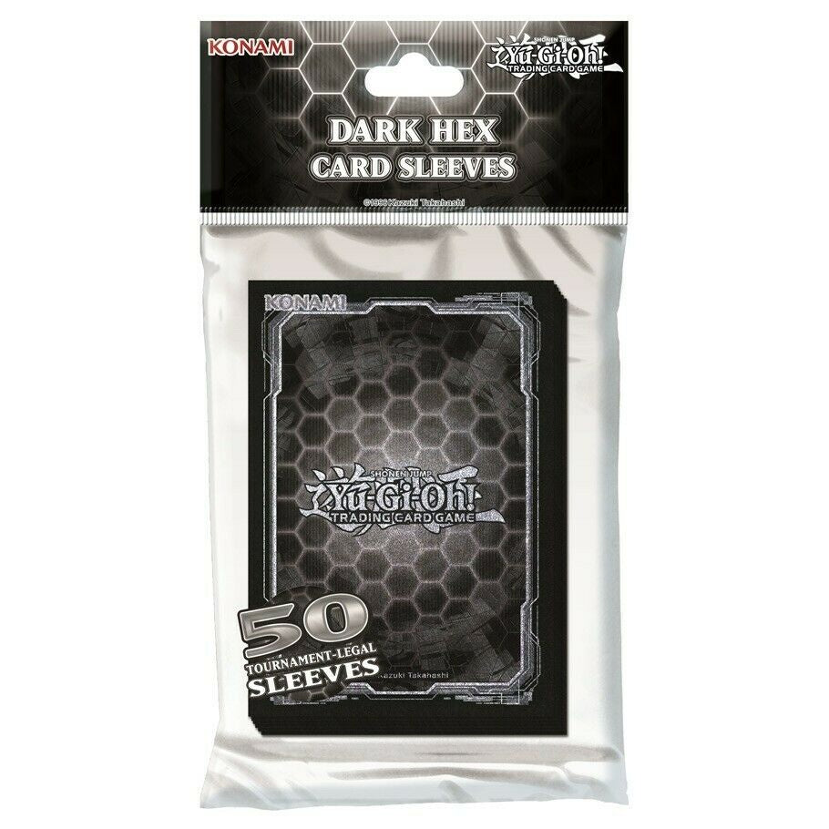 Yu-Gi-Oh! TCG Dark Hex Card Sleeves-TCG-Juegos de Mesa-Akibara Xpress