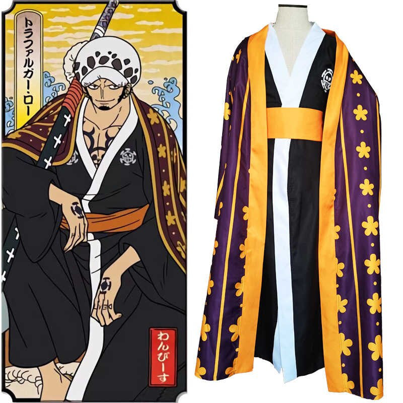 Yukata Law Wano-Ropa-Ropa Japon-Akibara Xpress