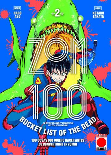ZOM 100 N.2 ZOM 100 EUROPA-Mangas Españoles-Panini España-Akibara Xpress