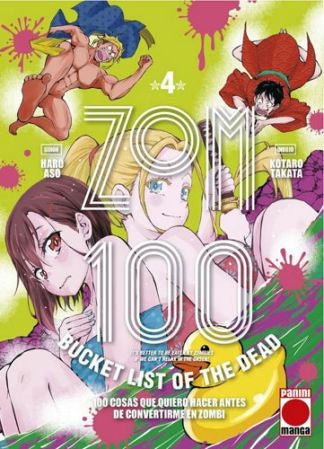ZOM 100 N.4 ZOM 100 EUROPA-Mangas Españoles-Panini España-Akibara Xpress