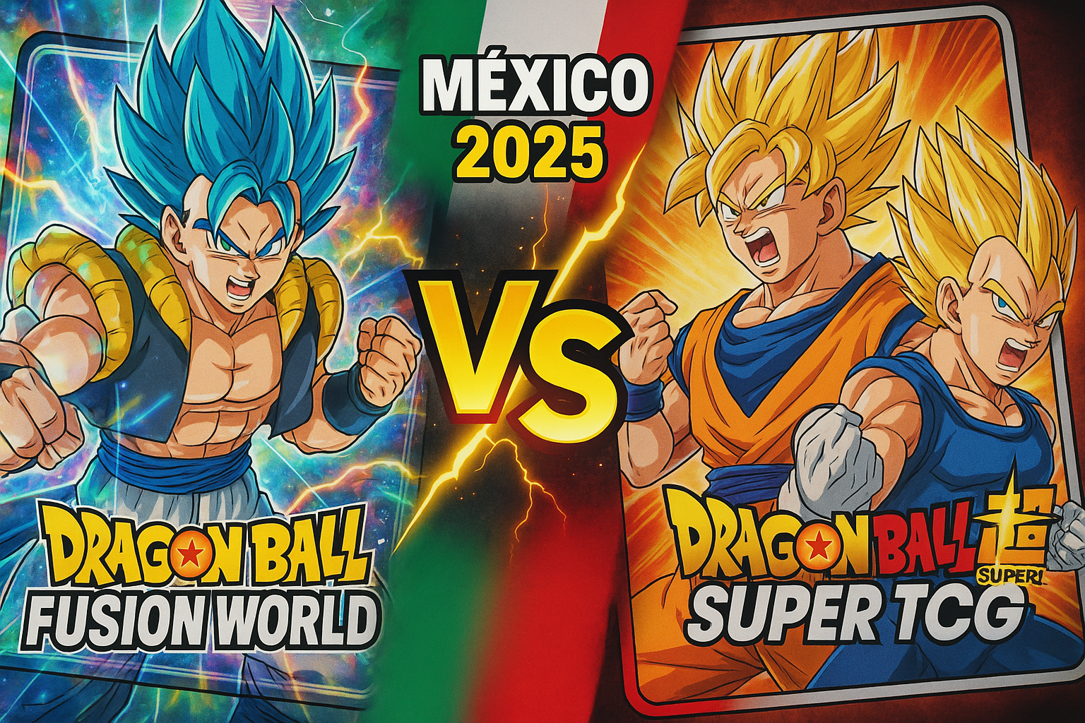 Dragon Ball Fusion World vs Dragon Ball Super TCG: ¿Cuál Elegir en 2025?
