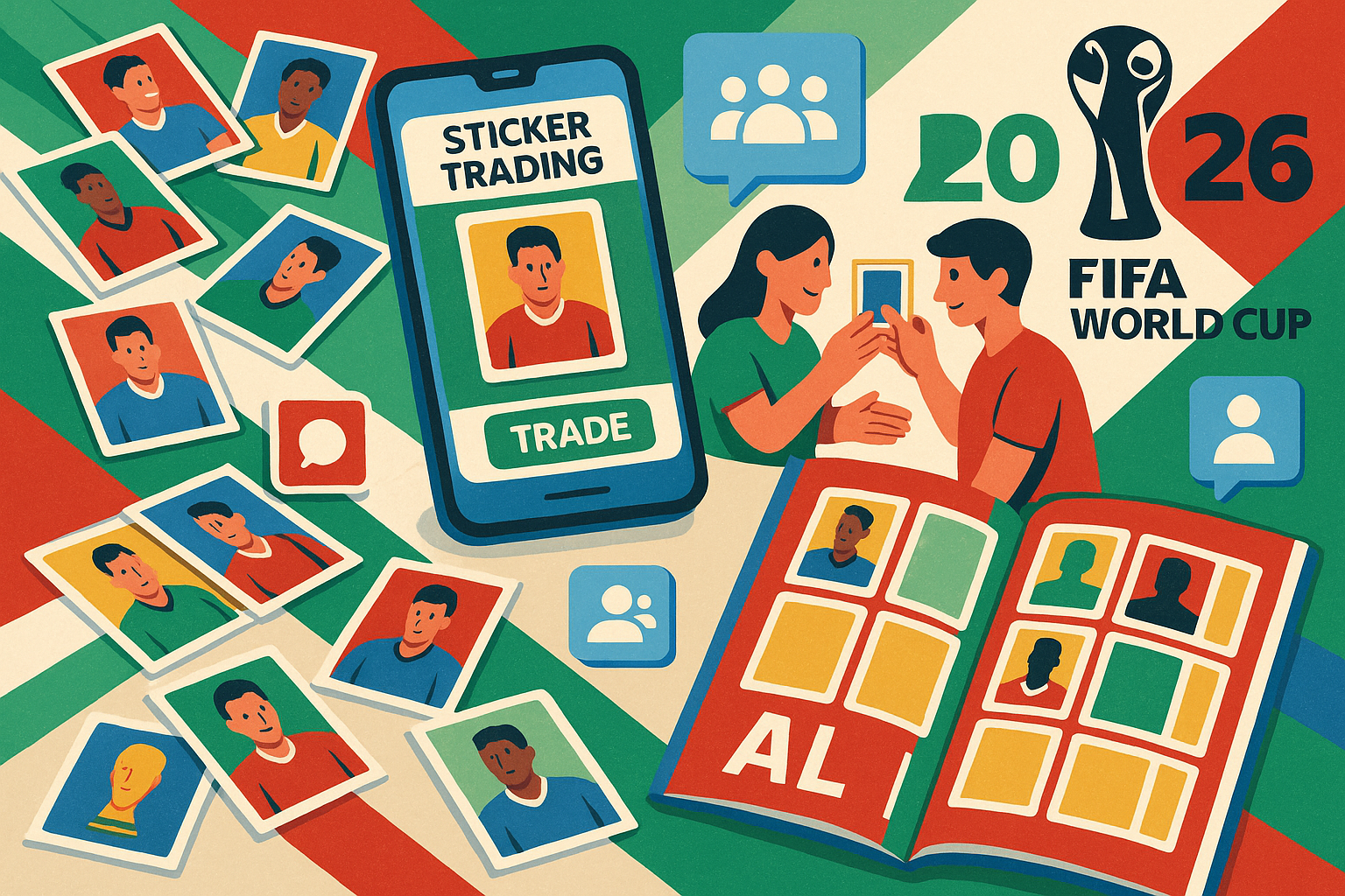 Estrategias para Intercambiar Estampas del Mundial 2026: Comunidades y Apps