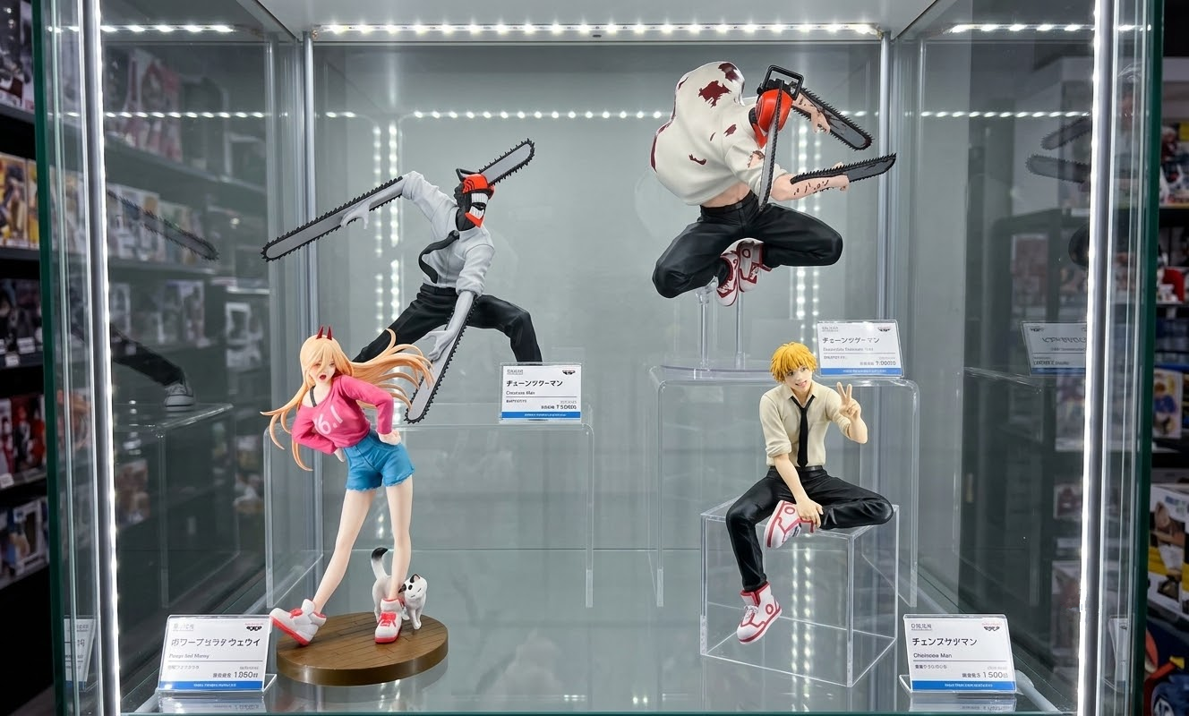 Figuras Chainsaw Man: Guía completa para coleccionistas mexicanos