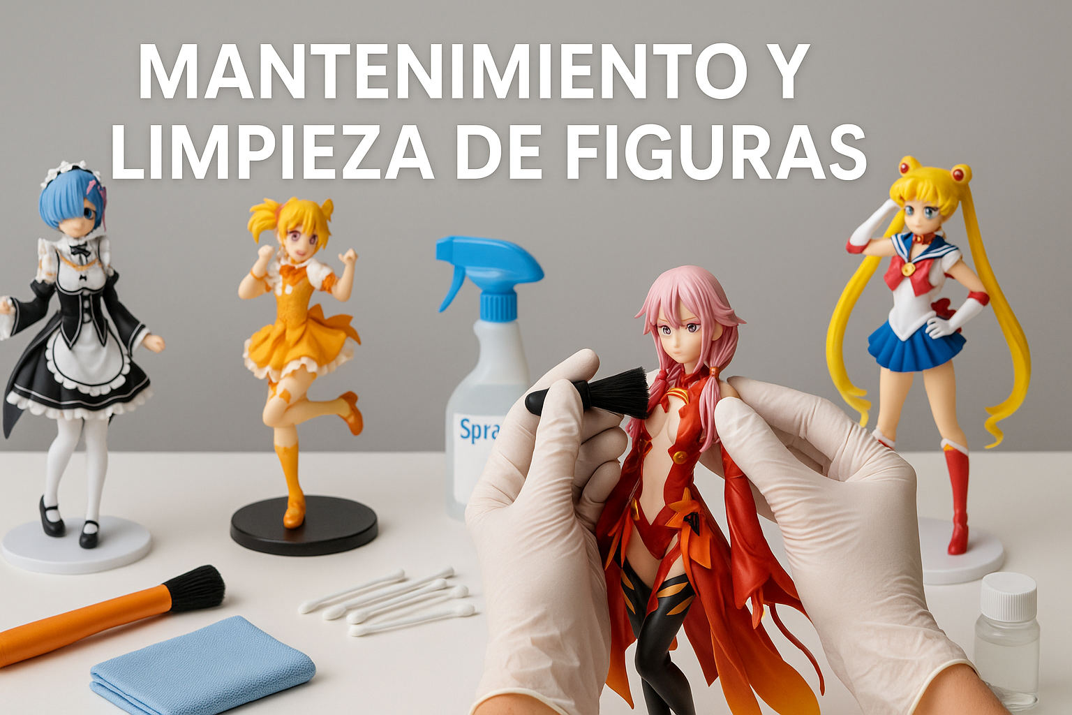 Mantenimiento y Limpieza de Figuras: Productos y Técnicas Profesionales