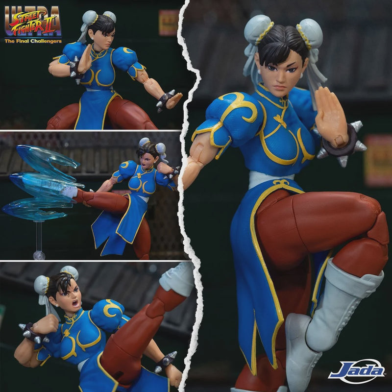 ULTRA STREET FIGHTER II CHUN-LI 6-INCH SCALE ACTION FIGURE