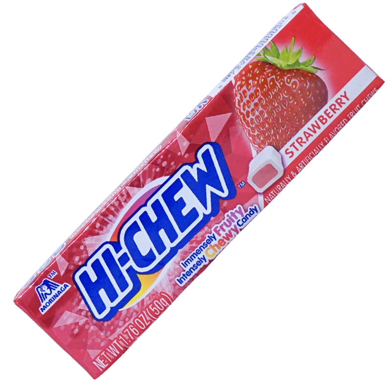 Hi-Chew Fruit Chewy Candy Strawberry Flavor 50g