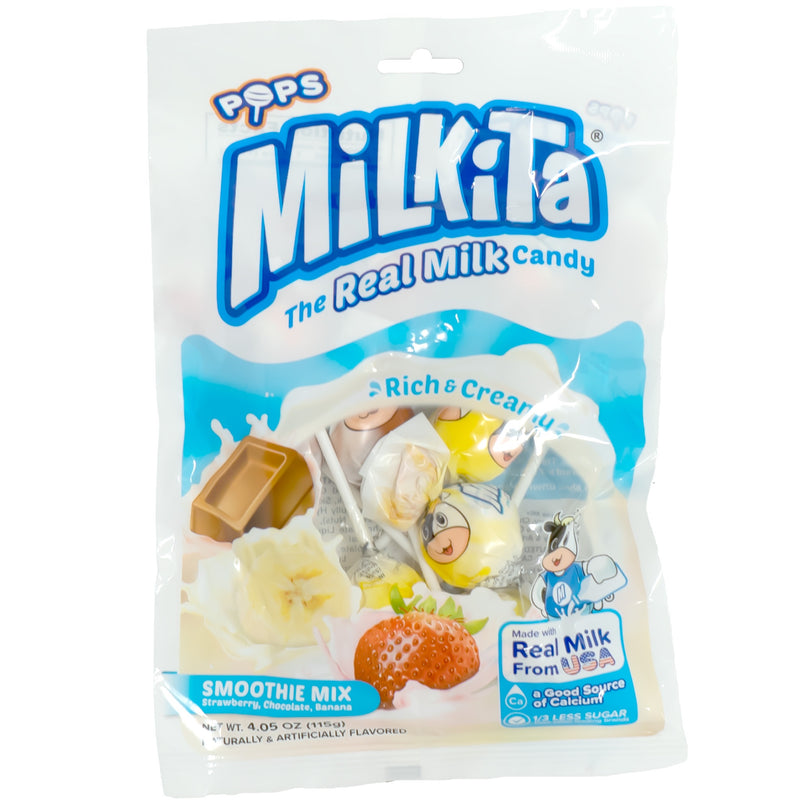 MILKITA Creamy Shake Lollipop Smoothie Flavor 115g