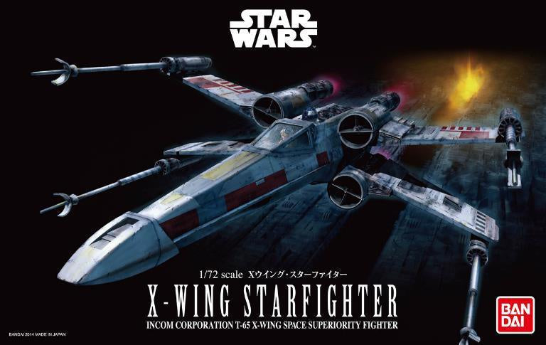 1/72 X-WING STARFIGHTER-Figuras-BANDAI-Akibara Xpress