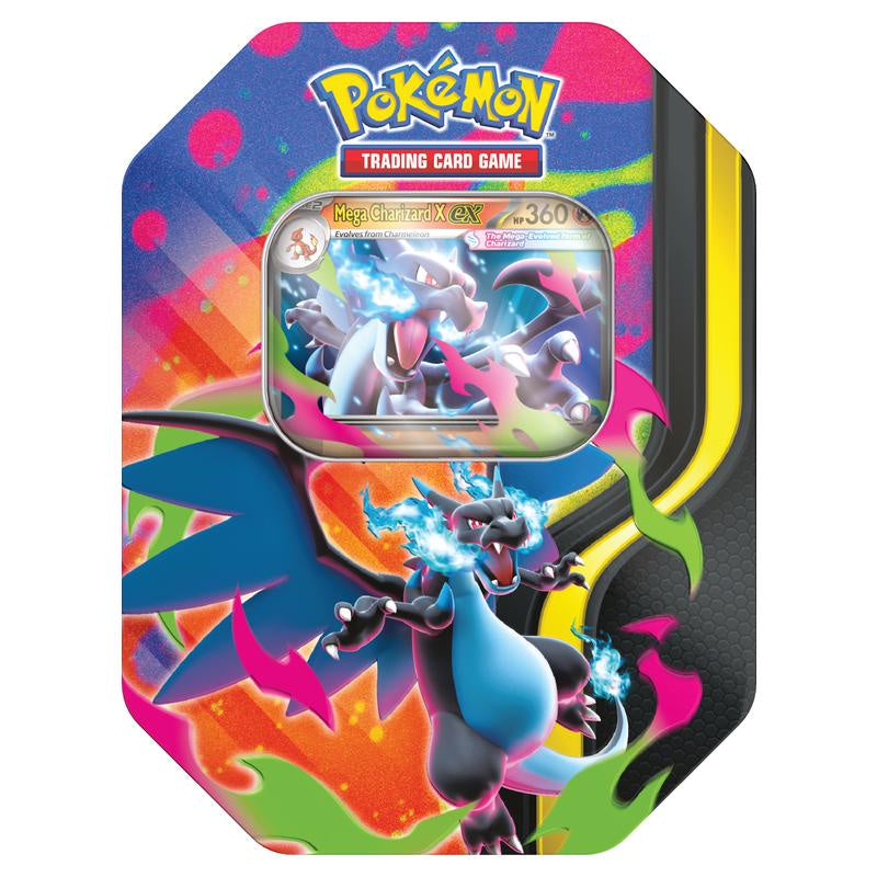 POKEMON TCG MEGA CHARIZARD X TIN