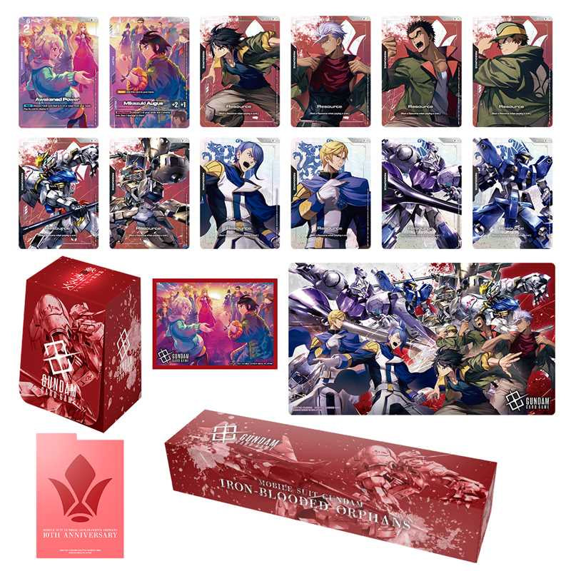 Gundam TCG Premium Accessory Set Mobile Suit Gundam IRON (PB02)