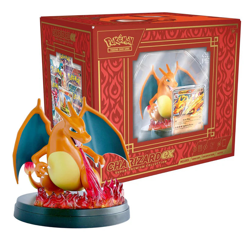 POKEMON TCG CHARIZARD EX SUPER PREMIUM COLLECTION INGLES