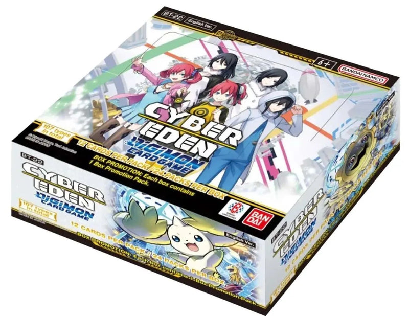 DIGIMON TCG CYBER EDEN BOOSTER DISPLAY BT22