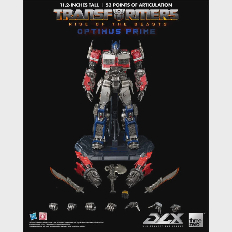 Transformers: Rise of the Beasts Optimus Prime DLX Action Figure