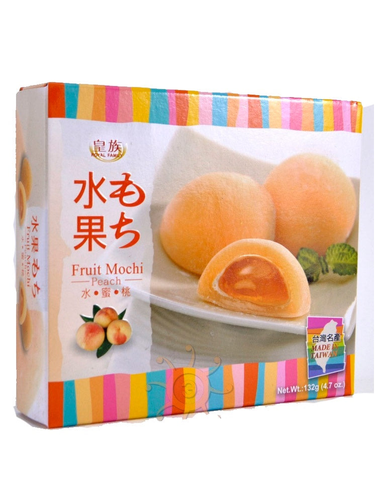 Royal Fruit Mochi Peach 132g