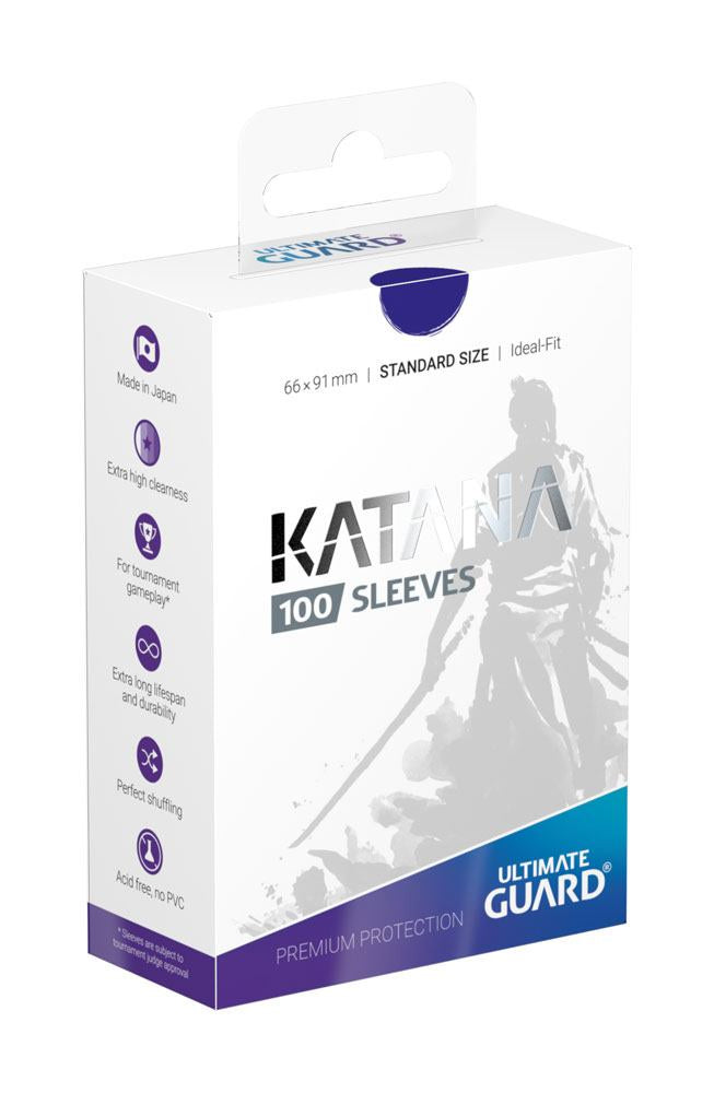 CARD SLEEVES: KATANA SLEEVES STANDARD SIZE- BLUE (100CT)