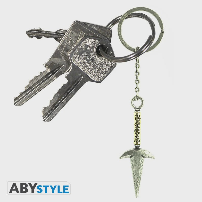 LLAVERO KUNAI METAL 4o HOKAGE