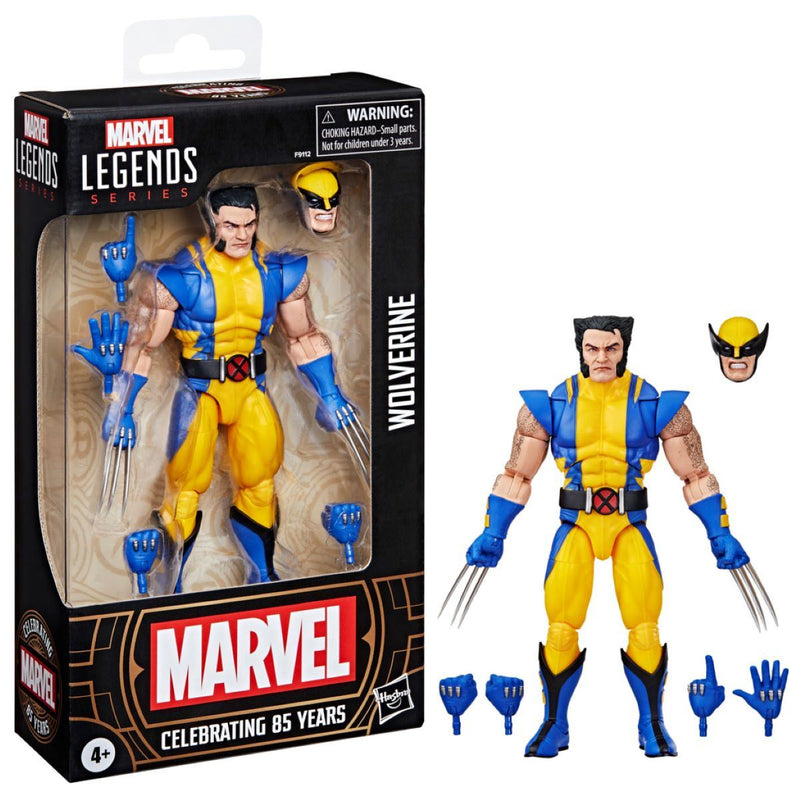 X-Men Marvel Legends Series Wolverine 85th Anniversary Comics 6-Inch Action Figure