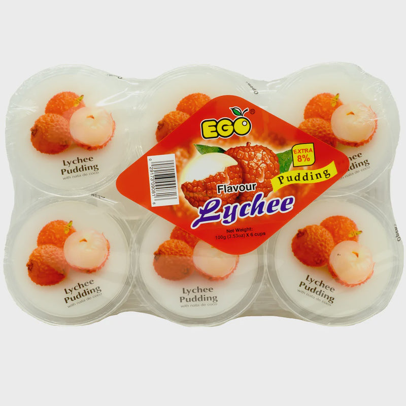 EGO Pudding sabor lychee 3.5oz