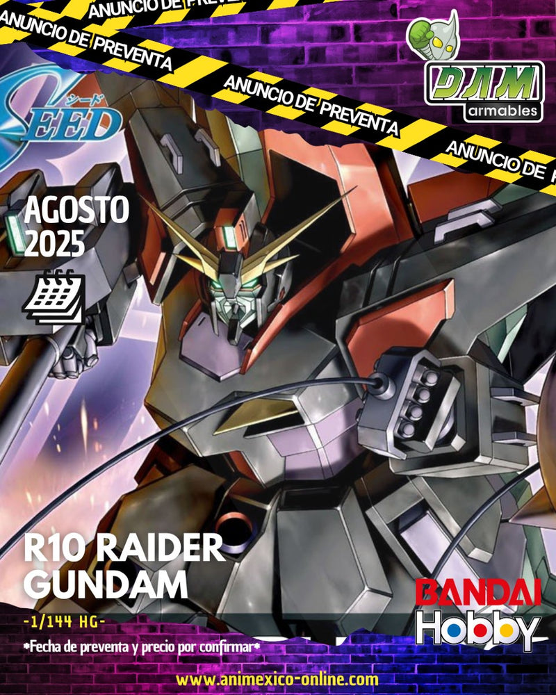 PREVENTA HG 1/144 R10 RAIDER GUNDAM