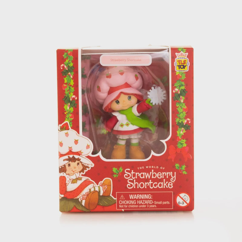 Strawberry Shortcake Winter Season Strawberry Shortcake Cheebee 2 1/2-Inch Mini-Figure