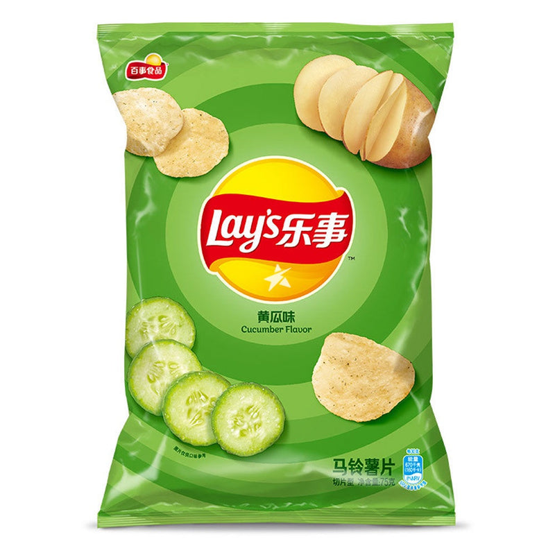 LAY'S Potato Chips Cucumber Flavor 70g