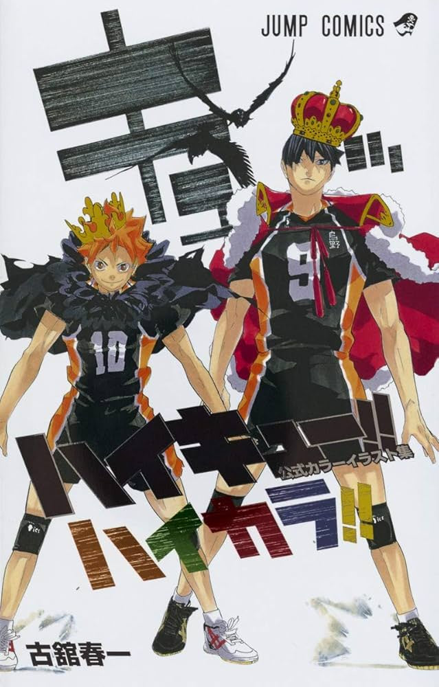 HAIKYU COLOR ILLUSTRATIONS JAPONES