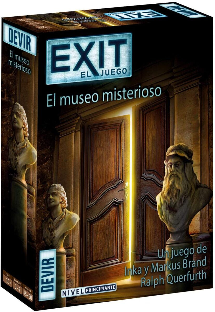 EXIT 10 EL MUSEO MISTERIOSO NIVEL PRINCIPIANTE