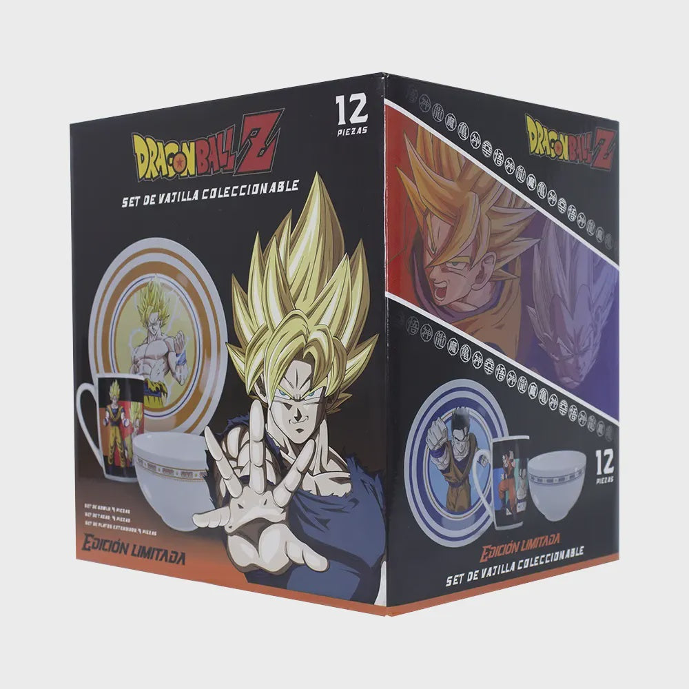 VAJILLA DRAGON BALL Z