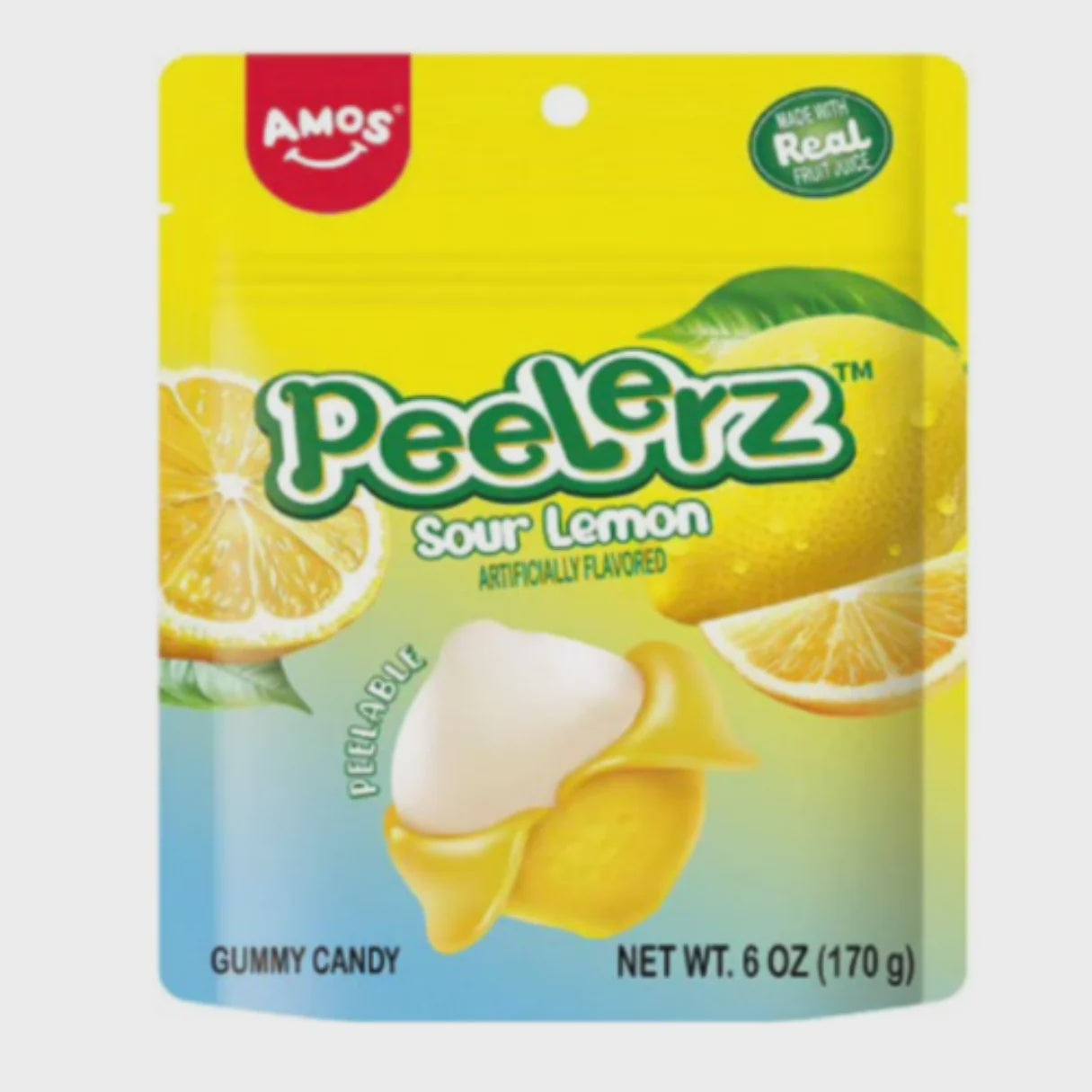 AMOS PEELERZ LEMON 170G
