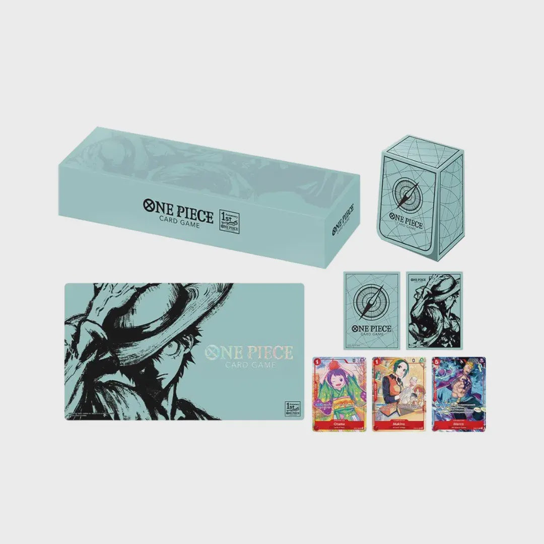 ONE PIECE TCG JAPANESE 1ST ANNIVERSARY SET