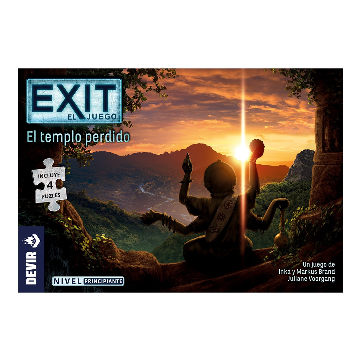 EXIT PUZZLE 01 EL TEMPLO PERDIDO NIVEL PRINCIPIANTE