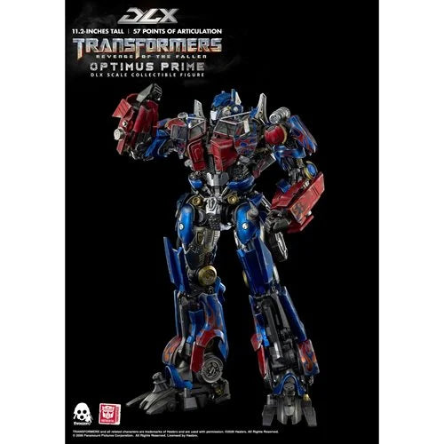 TRANSFORMERS: REVENGE OF THE FALLEN OPTIMUS PRIME DLX ACTION FIGURE