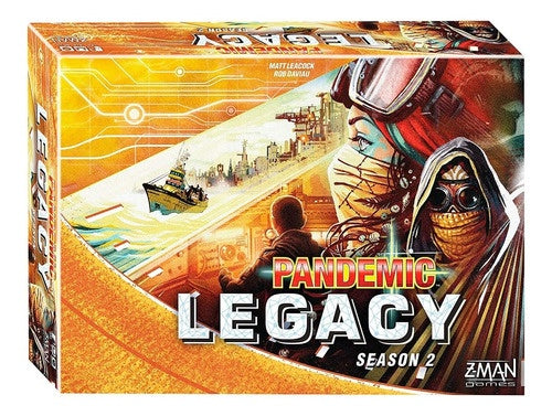 Pandemic Legacy segunda temporada INGLES