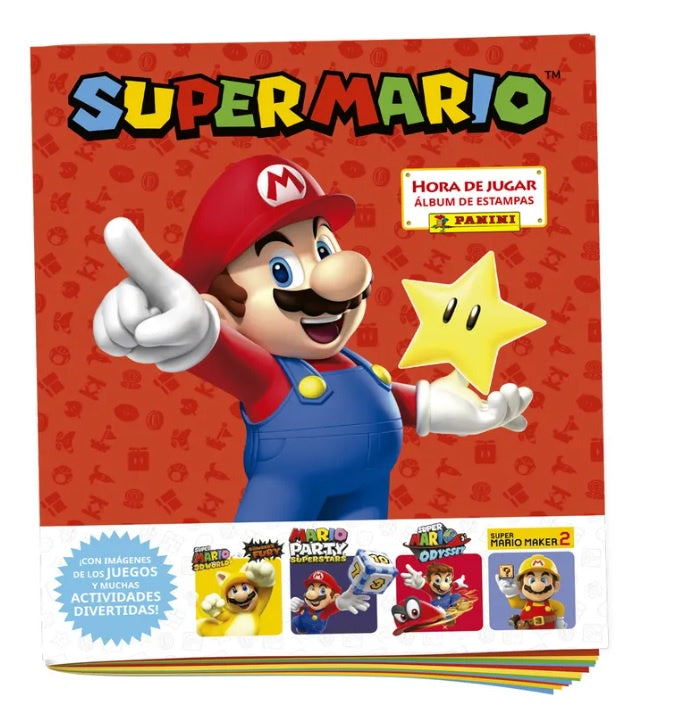 ALBUM PASTA DURA SUPER MARIO 2025