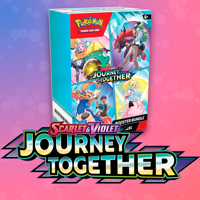 PREVENTA POKEMON TCG SCARLET & VIOLET 09 - JOURNEY TOGETHER BOOSTER BUNDLE - INGLES