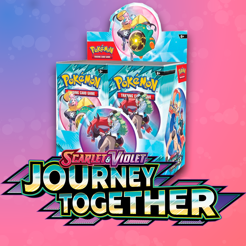 PREVENTA POKEMON TCG SCARLET & VIOLET 09 - JOURNEY TOGETHER ENHANCED BOOSTER BOX- ESPANOL