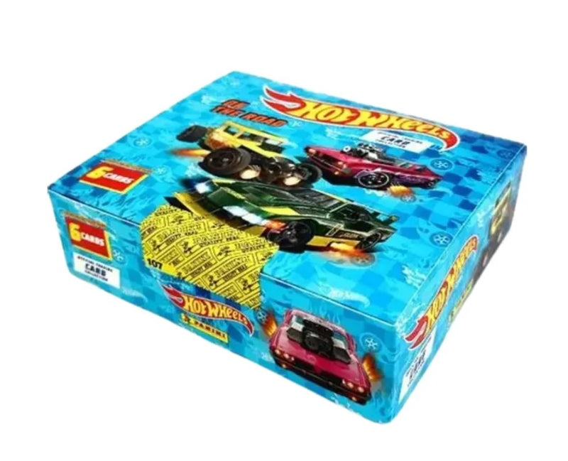 CAJA CON 24 SOBRES HOT WHEELS