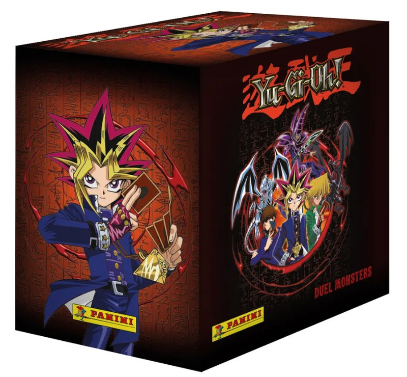 PREVENTA CAJA CON 50 SOBRES DE ESTAMPAS  YU GI OH!