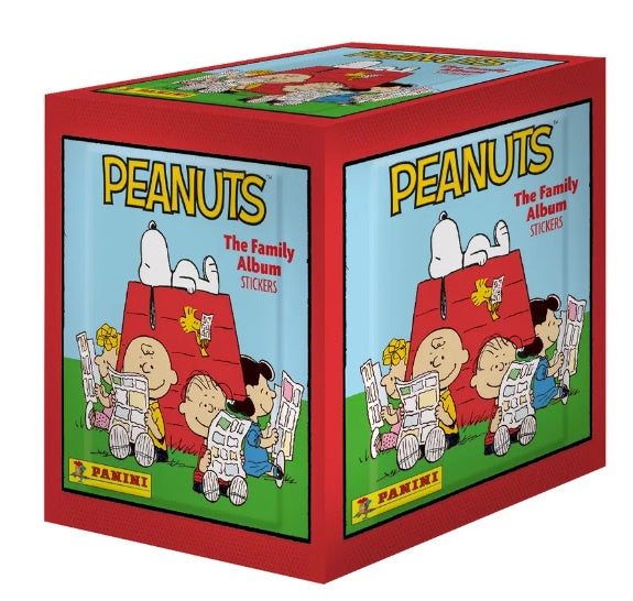 CAJA CON 50 SOBRES DE ESTMPAS SNOOPY