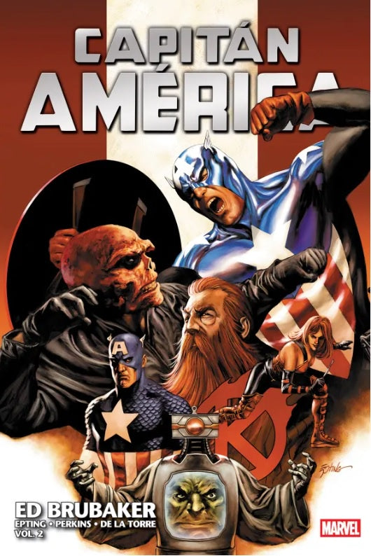 COMIC CAPITÁN AMÉRICA DE ED BRUBACKER VOL.02