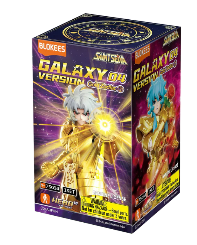 BLOKEES SAINT SEIYA GALAXY VERSION 04 GOLD ZODIAC